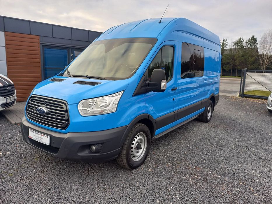 Ford Transit  5-os! Brygadówka! Klima! Kamera! Faktura Vat 23%