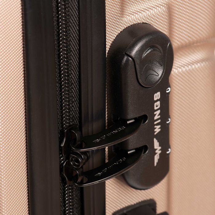 WINGS Poszerzana Walizka Średnia Twarda 63L 4 KÓŁKA ABS+ 149 PEACOCK