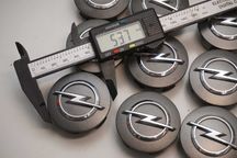 Dekielki oryginał OPEL 1327.6164 oryginal grafitowy 54mm 45mm 4 sztuki
