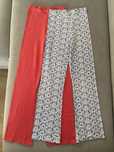Rozszerzane legginsy 152 cm
