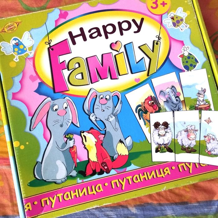 Гра настільна Плутанина / Путаница Happy family