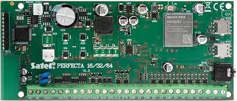 [10K] Zestaw Alarmowy PERFECTA 64 M + PRF-LCD - SATEL