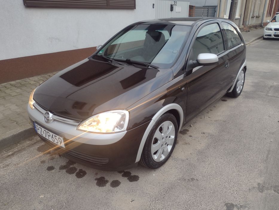 Opel Corsa C 1.2 • 2002 • Limitowana wersja Black & Silver • Świeżo sp