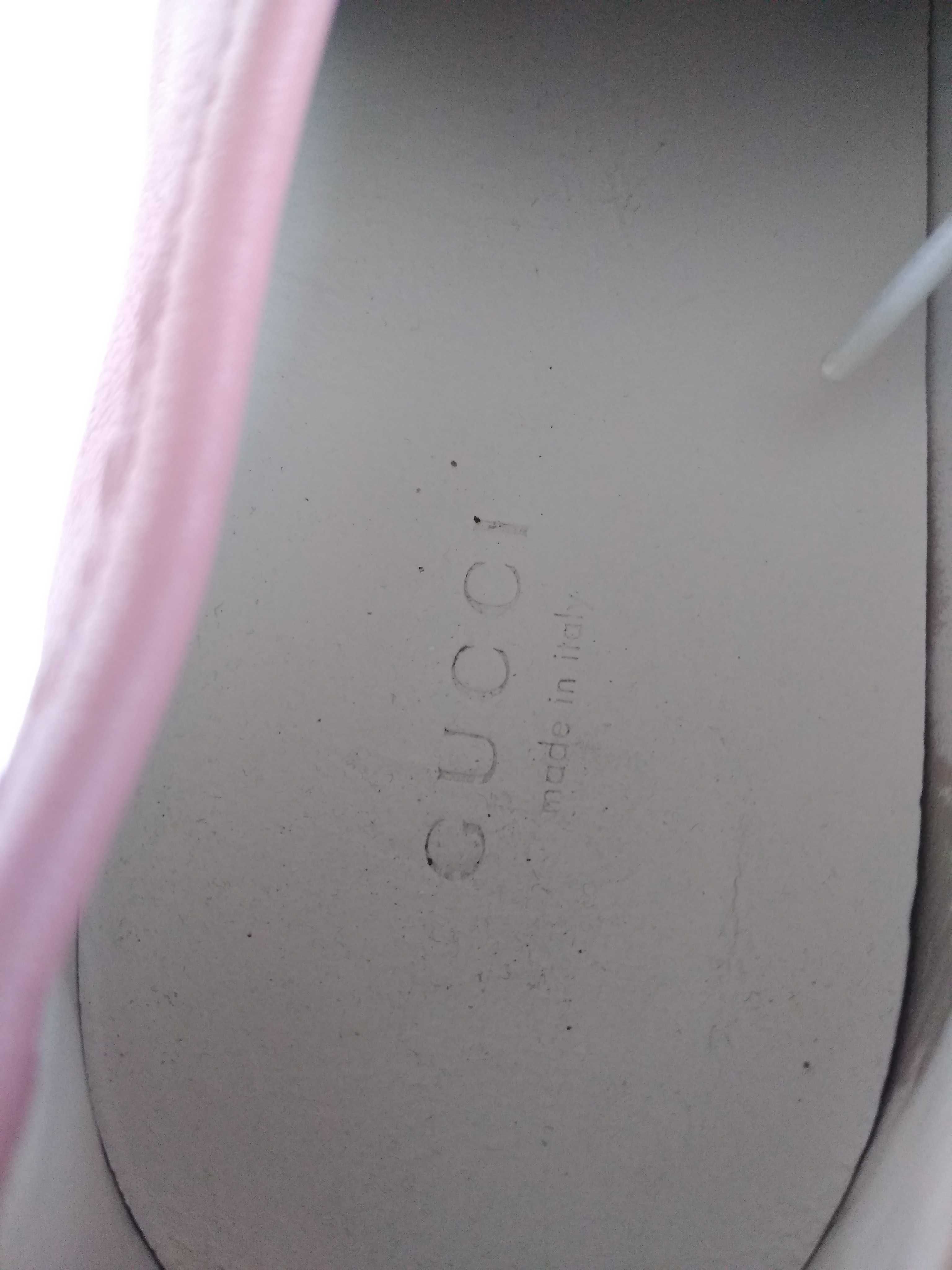 Sneakersy Gucci buty skórzane 37