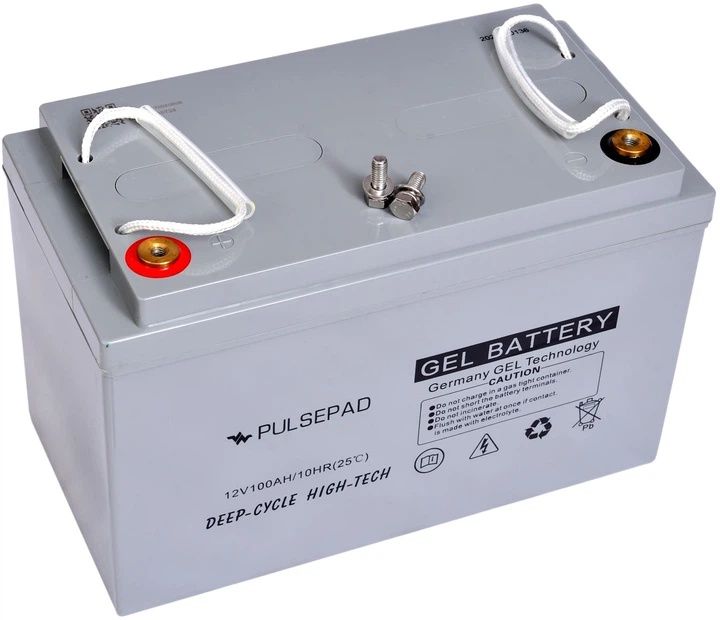 БУ Акумулятор гелевий для ДБЖ Pulsepad 12V 100AH GEL