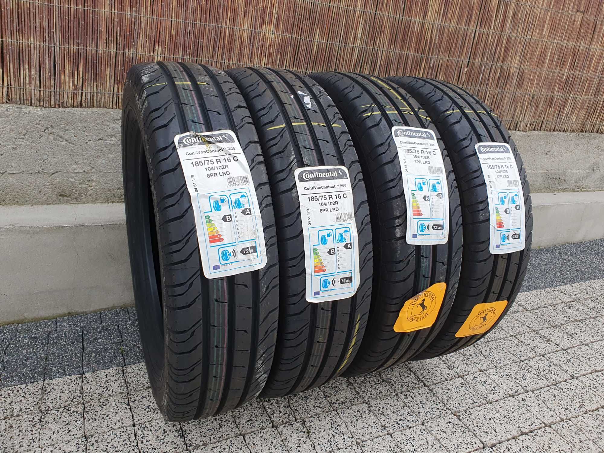 4x 185/75/16C 104/102R Continental Van Nowe! 2020r.