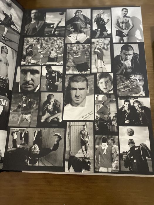 Livros biograficos cantona, alex fergunson - manchester united