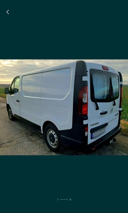 Opel Vivaro b 1,6cdti rej 2015rok SPRZEDAM lub zamienie czytaj opis