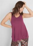B.P.C top dwuwarstwowy ciemny fiolet r.48/50
