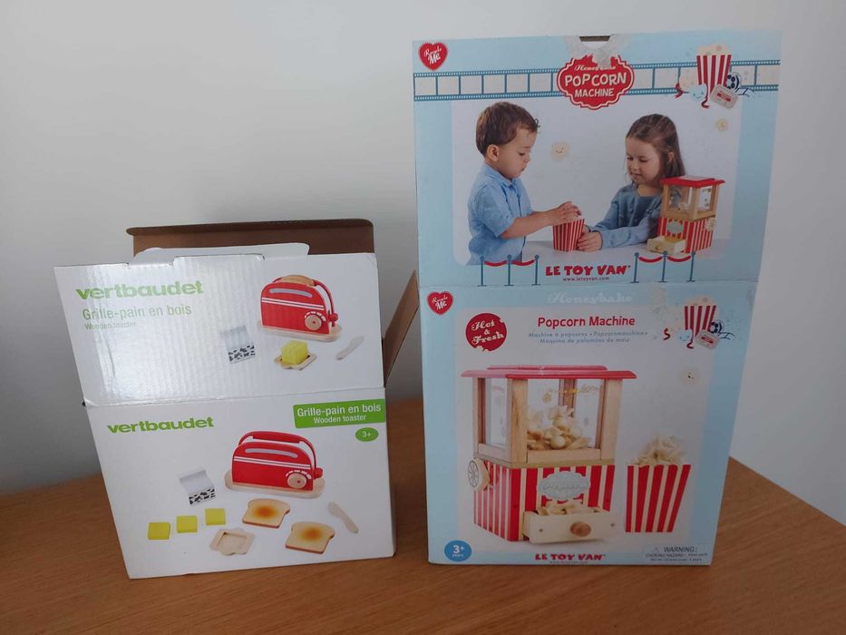 Brinquedos educacionais de madeira