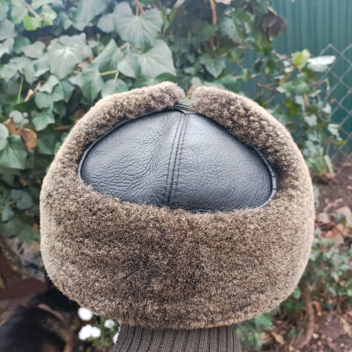 Зимняя шапка на овчине 58-59р