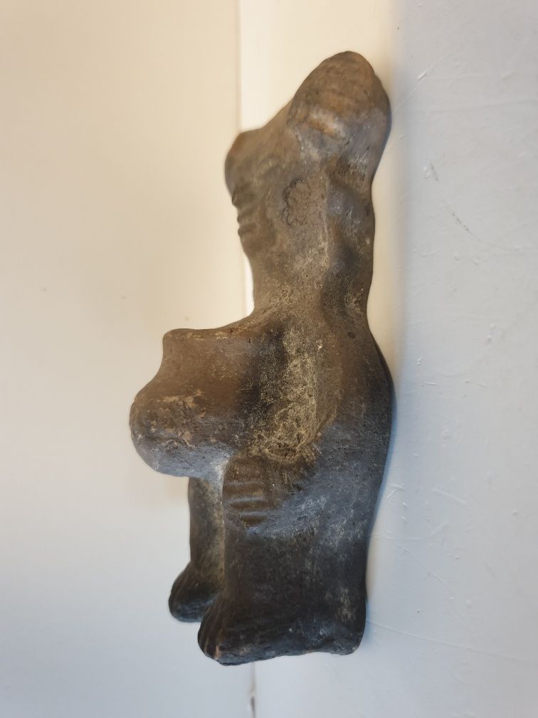 Pequena antiga escultura, possivelmente Asteca - Maya