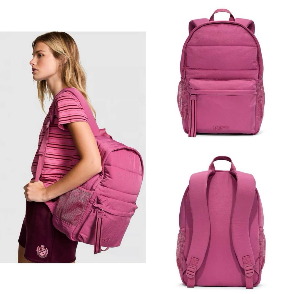 Рюкзак Victoria’s Secret Pink Quilted Puffer
