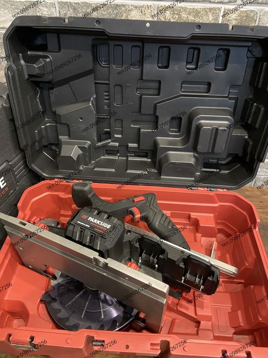 Акумуляторна ручна дискова пилка PARKSIDE PERFORMANCE PPHKSA 40-Li A1