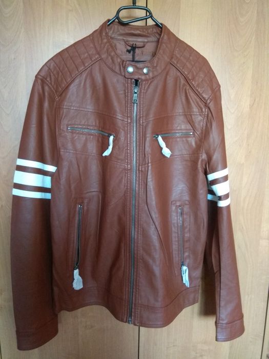 Kurtka skórzana Camel XL nowa