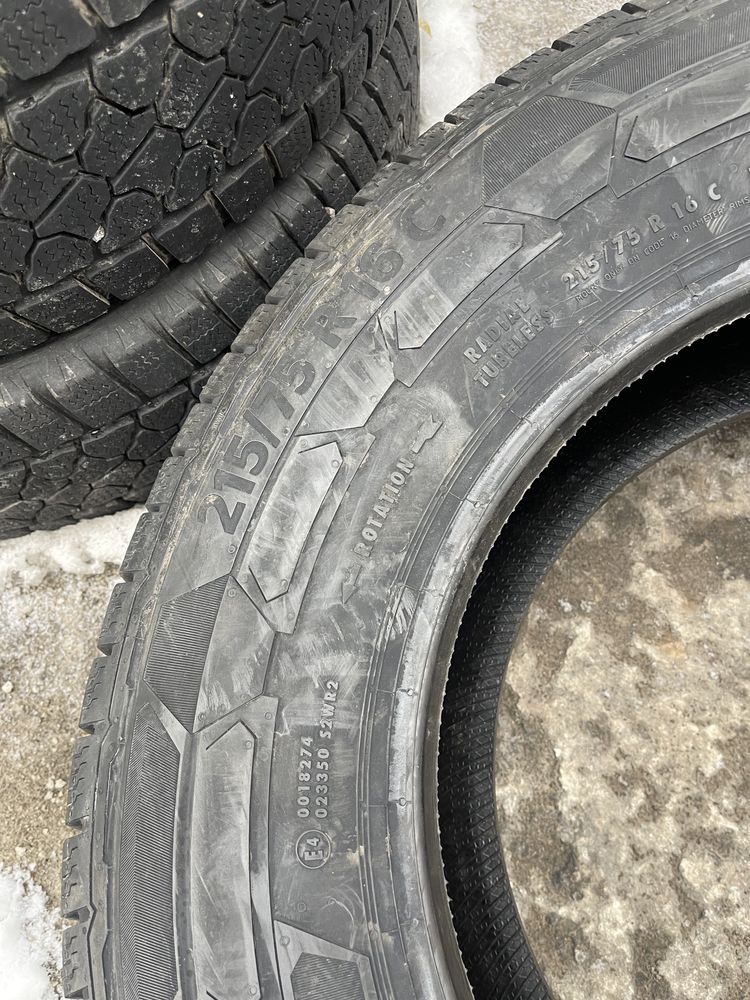 Continental VanContact Winter 215/75r16c комплект зима нові