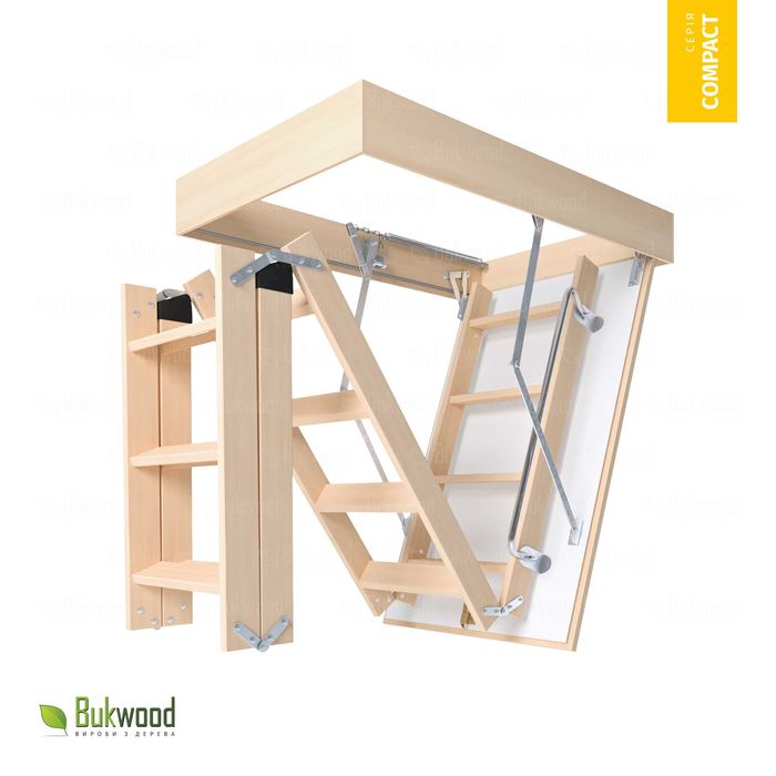 Горищні сходи, чердачная лестница, сходи на горище, горищні люки