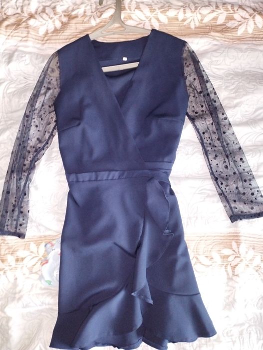 Плаття на запах. Платье