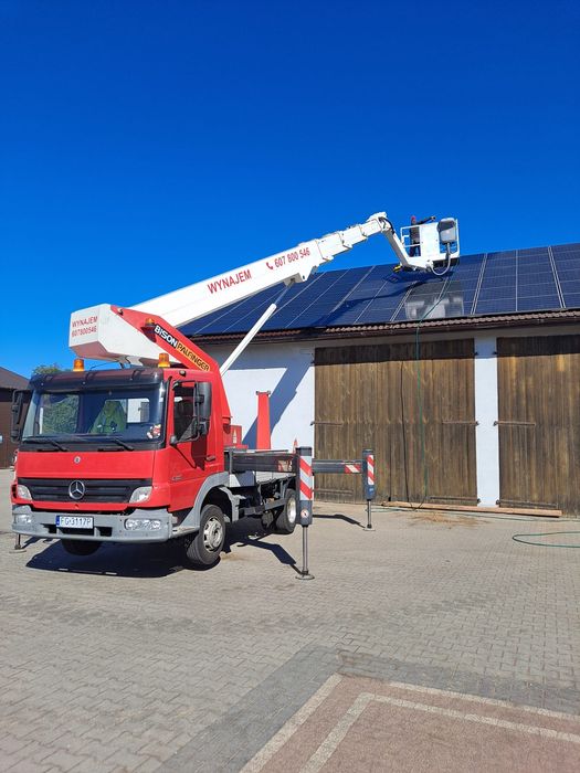 Wynajem Podnośnika Koszowego Zwyżki do 30m NISKIE CENY