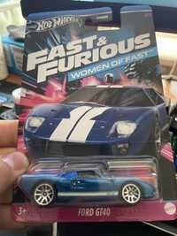 Hot Wheels Fast and Furious women of Fast Ford GT40 Nowy!