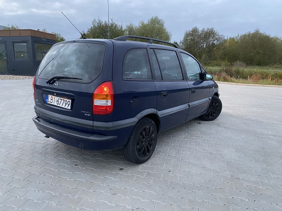 Opel Zafira 1.6 101KM  7-osobowy 2 letni gaz 2 własciciel