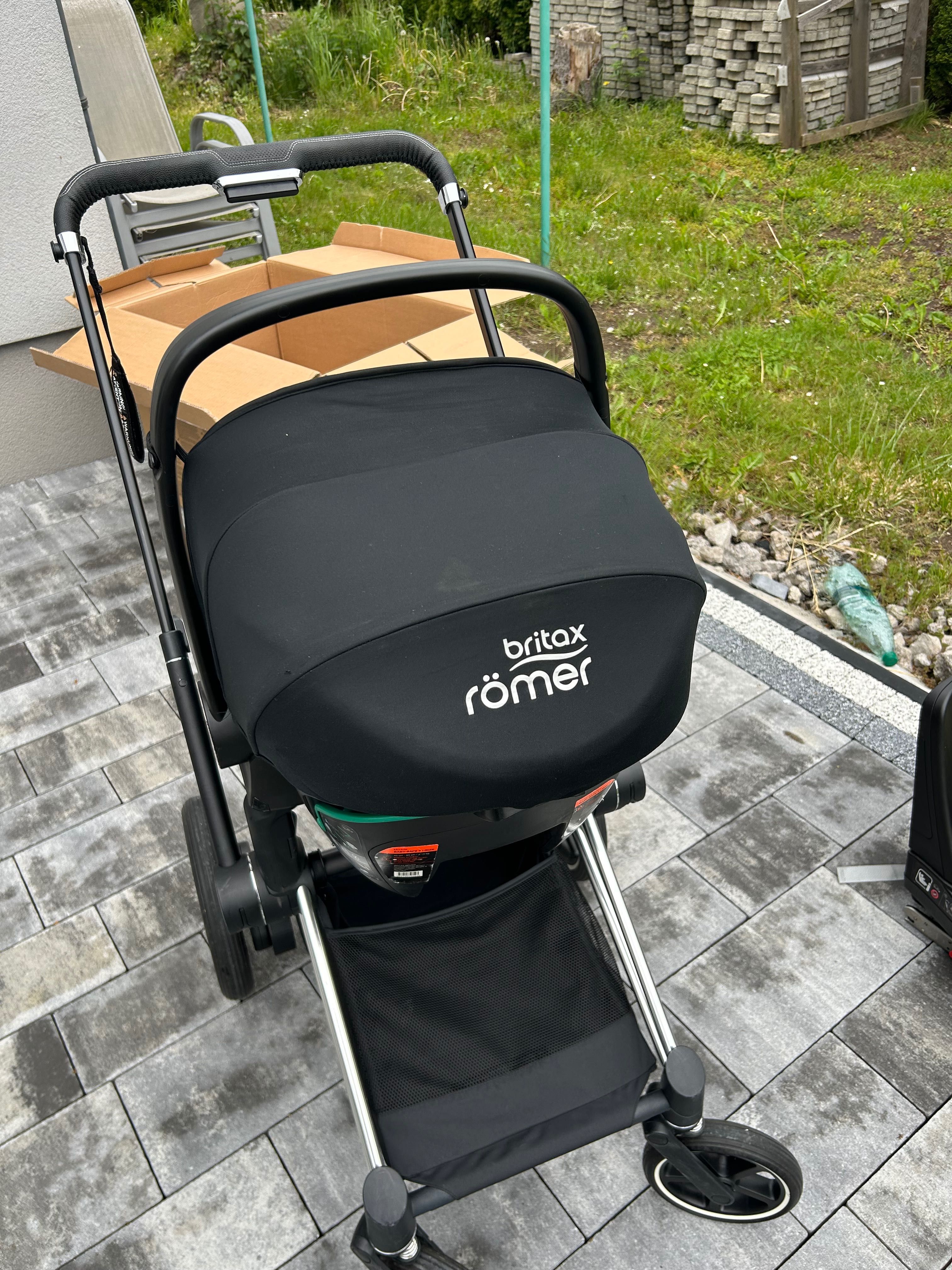 Cybex ePriam 4.0 + BRITAX BABY SAFE 3 i-Size z bazą ISOFIX