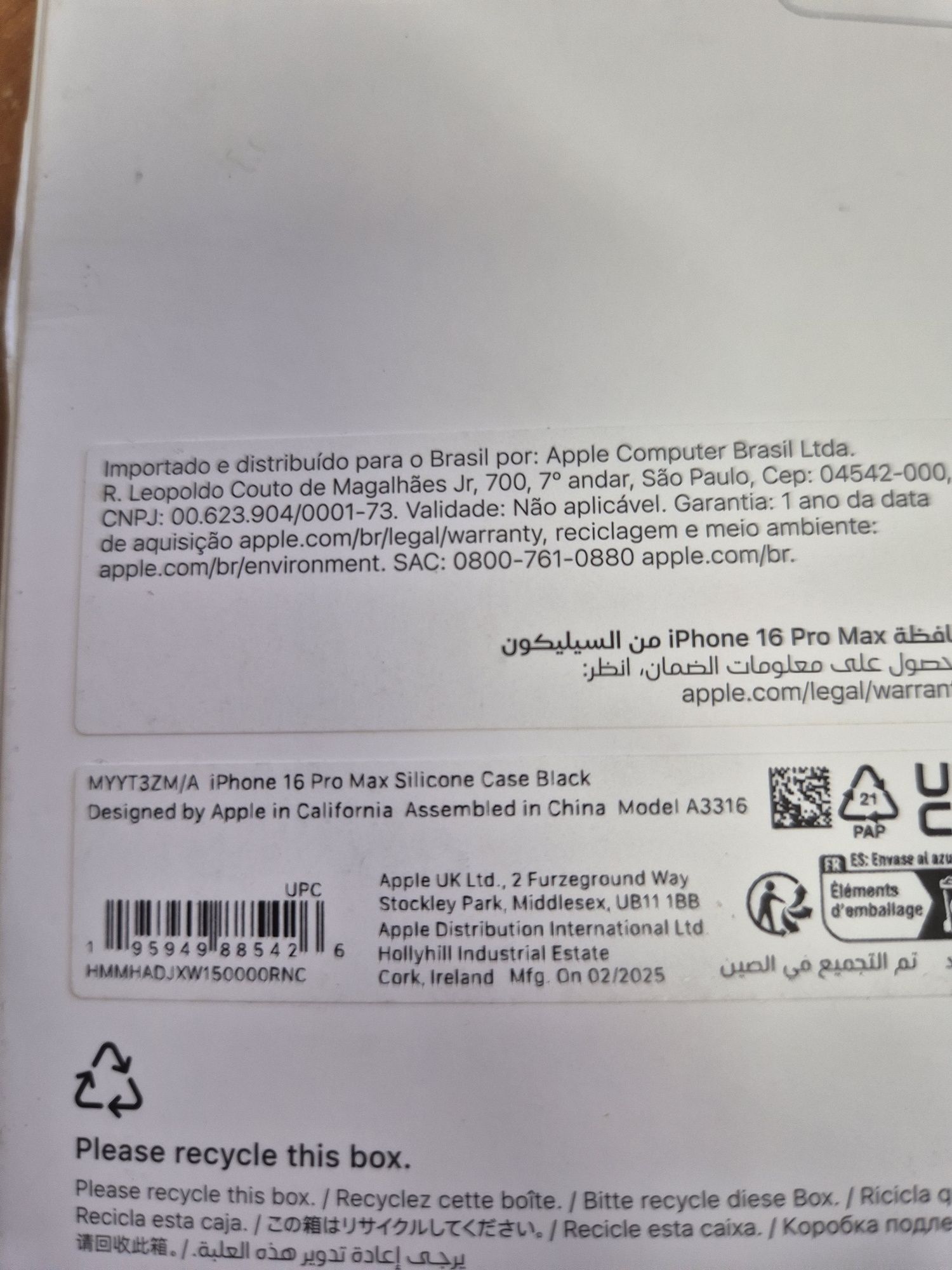 Etui Iphone 16 Pro Max Orginał