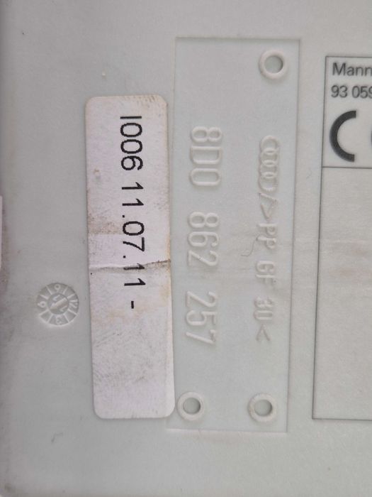 audi a4 b5 lift a3 8l pompka centralnego zamka moduł komfortu