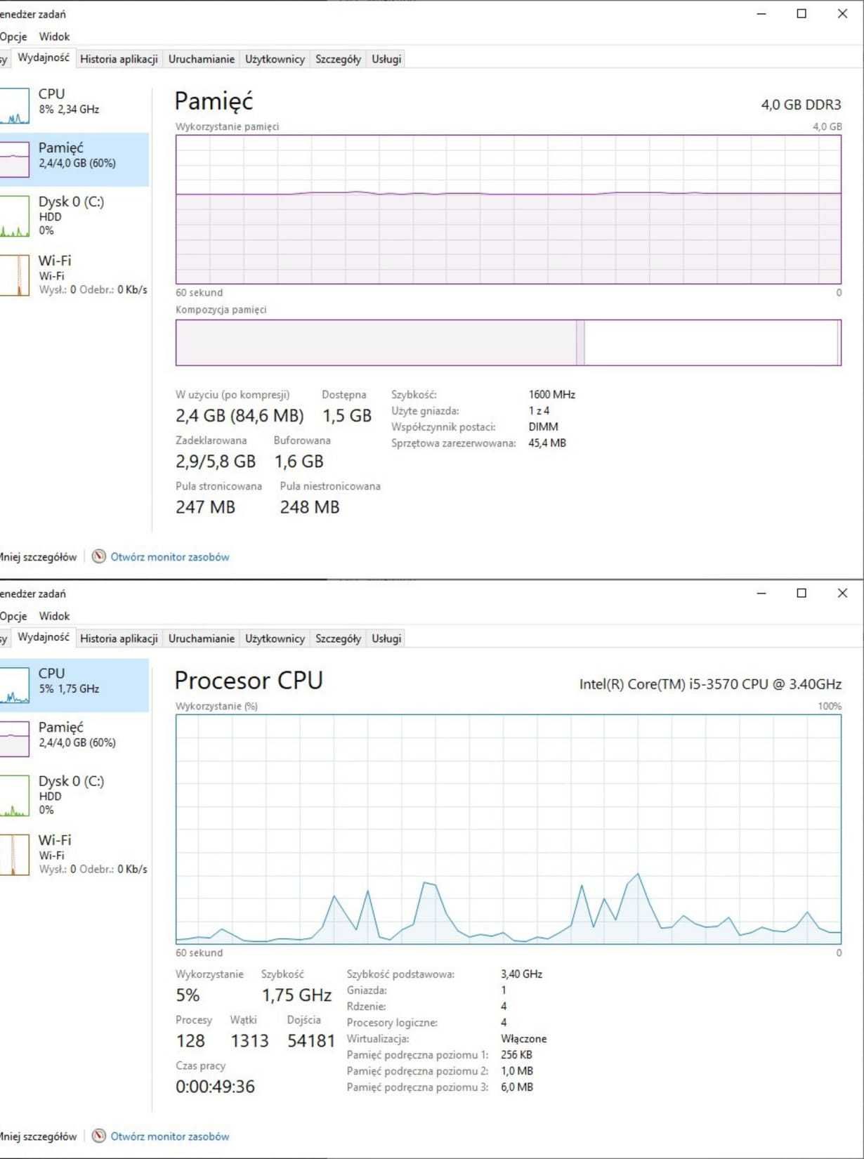 PC Dell Optiplex 7010 i5 3-gen 4x3,40 GHz 4 GB HDD 250 GB W10 Pro x64