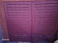 Drzwi Garażowe drewniane szer240cm wys200cm