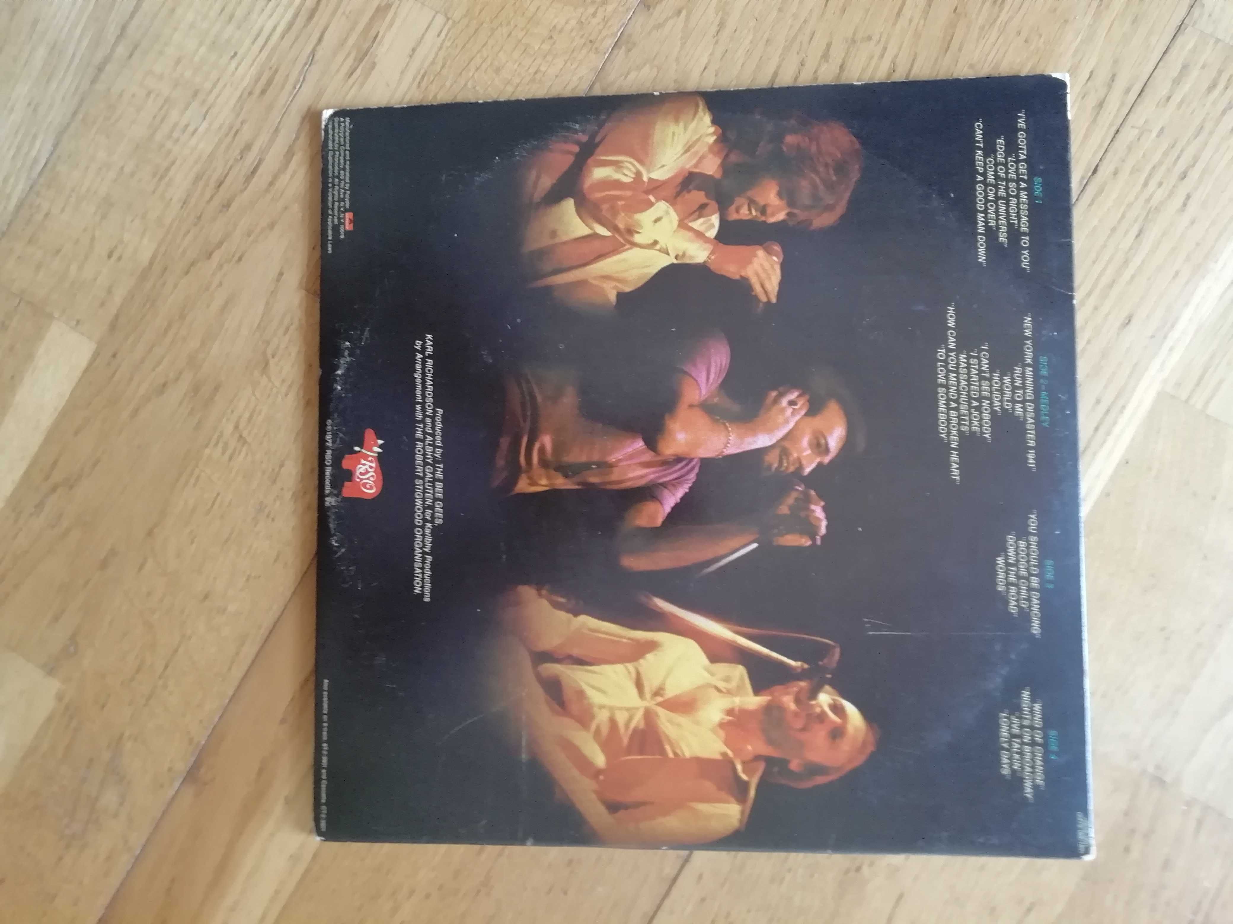 Bee Gees live here at last disco vinil lp duplo