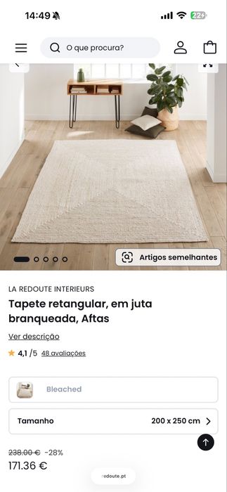 Tapete La redoute 200x250