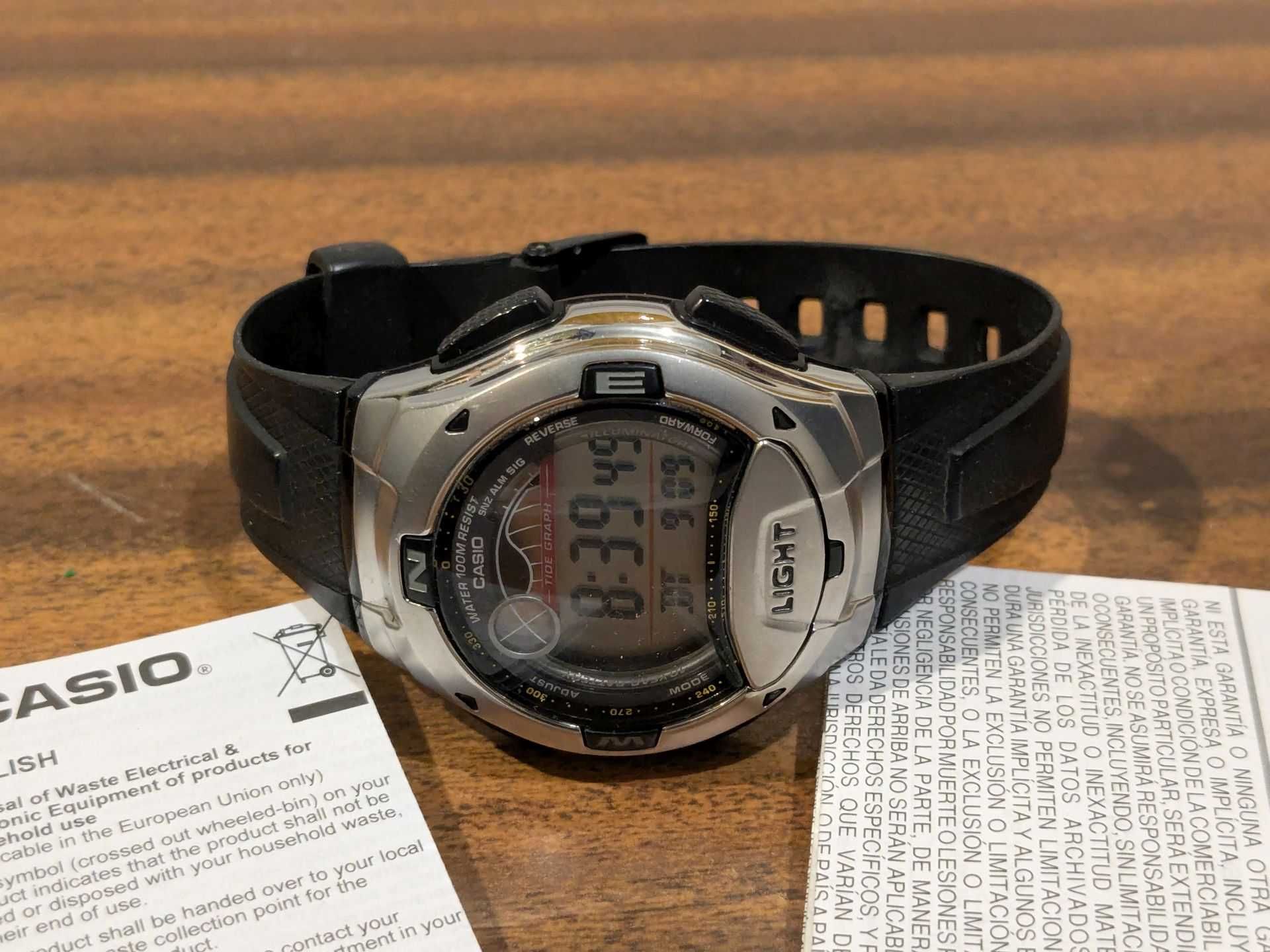 Sportowy zegarek Casio