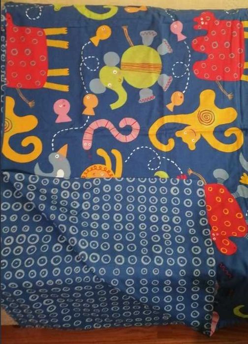 Пододеяльник полуторный для мальчика. Ткань х/б