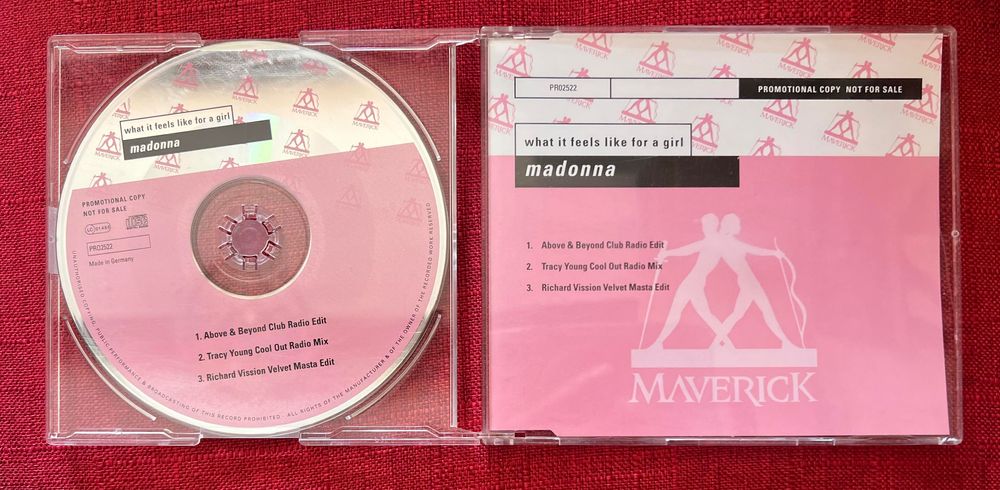 Madonna - LOTE 10 Cd Single What It Feels Like For a Girl