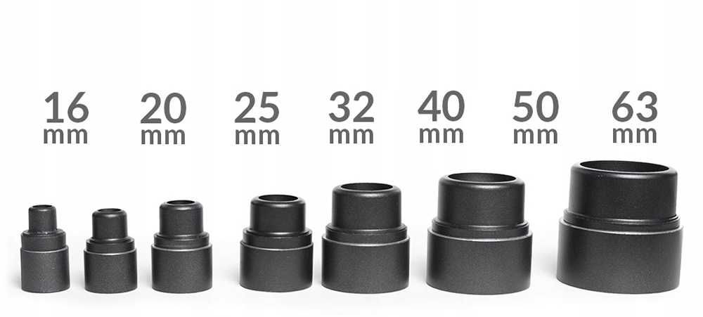 ZGRZEWARKA DO RUR PCV 800W 7 matryc 20-63mm 1519