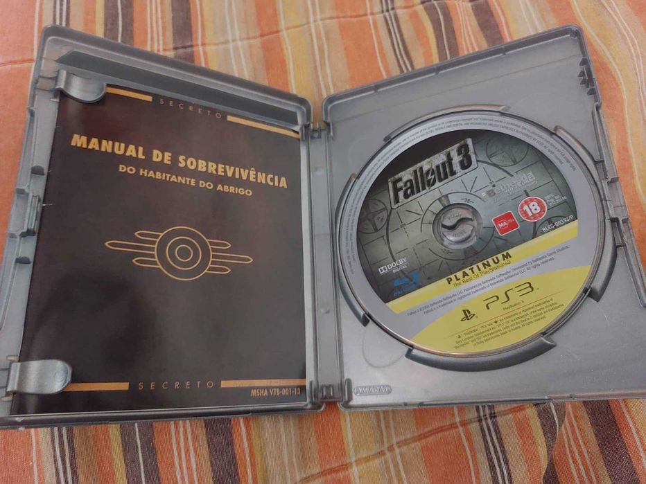 Jogos Sonic, Uncharted, Fallout - para a PS3 e PS2