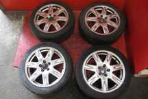 VOLVO V70 2 II KOŁA FELGI ALUMINIOWE 17 5x108 7.5J ET49 225/45R17 KOMPLET