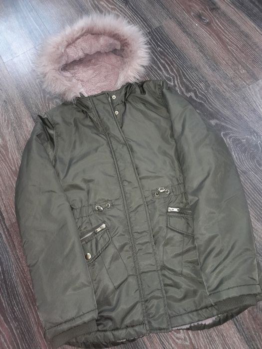 Зимова парка для дівчинки 152-158