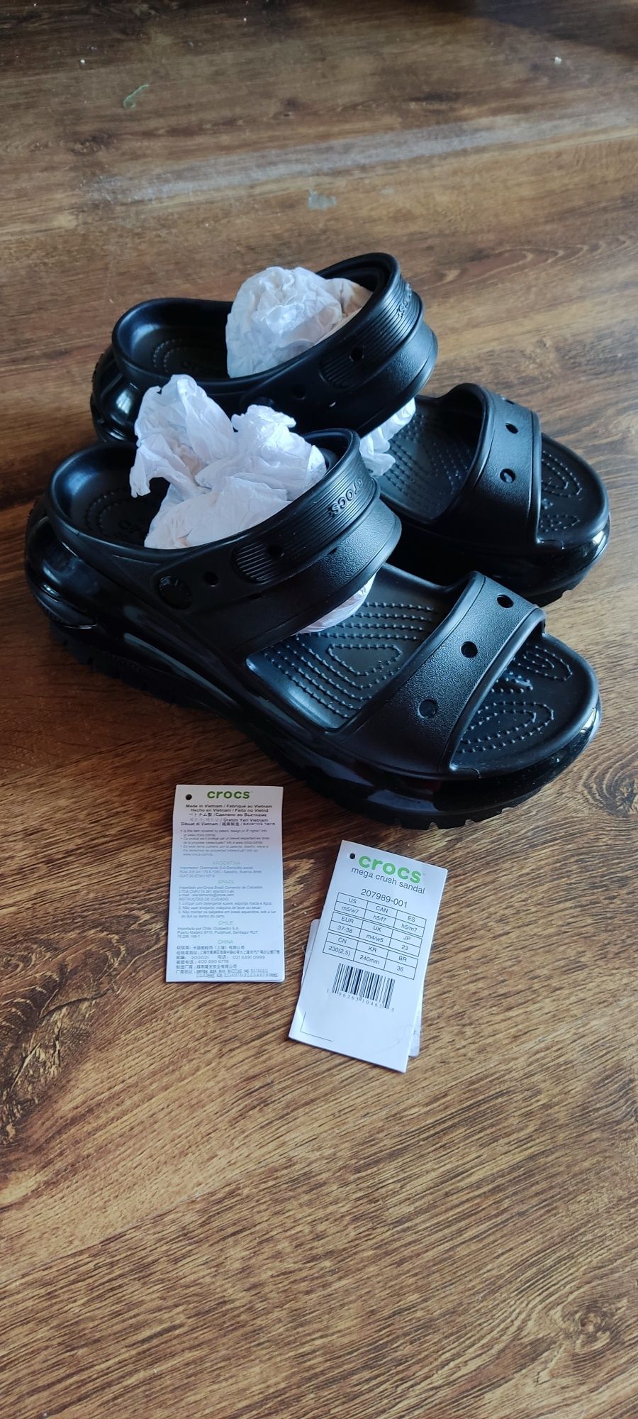 Sandały crocs 38