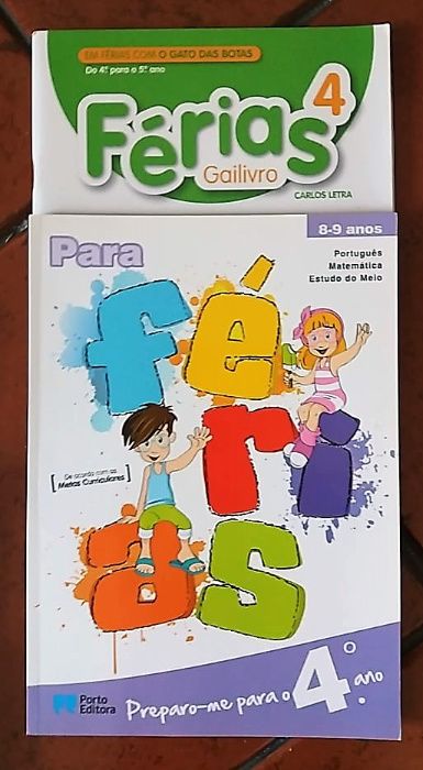 Livros escolares - 3/4º ano