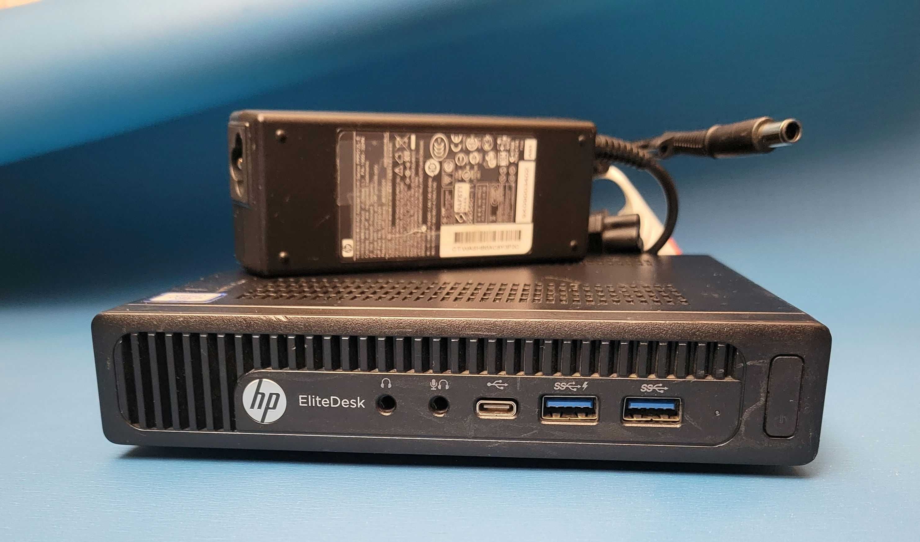 HP EliteDesk 800 G2 65W 8/256Gb SSD Wi-Fi i3-6100 неттоп комп'ютер