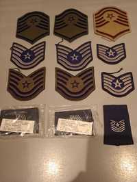 Naszywki wojskowe USA I odznaki .