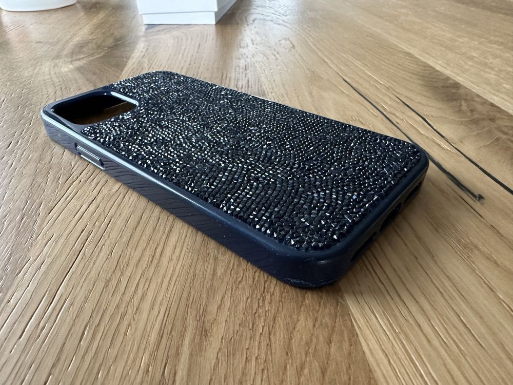 Etui SWAROVSKI iPhone 12 Pro niebieski