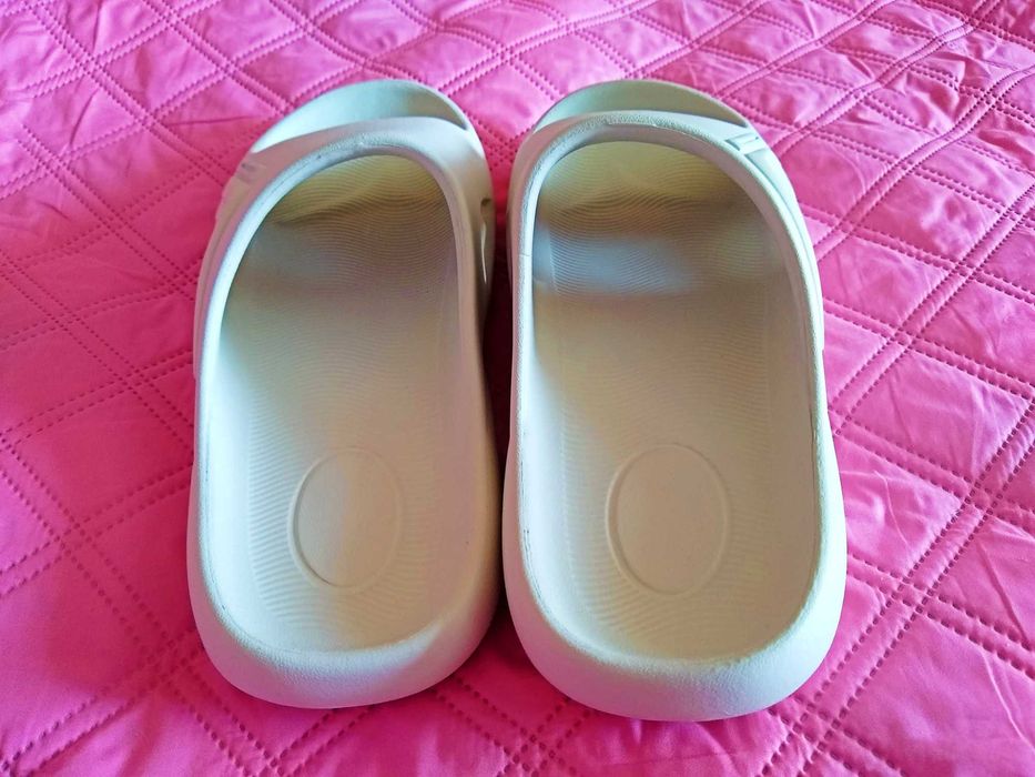 Белые мужские шлепки/сланцы/кроксы Gipanis 42 р. (Новые, 27.5 см)