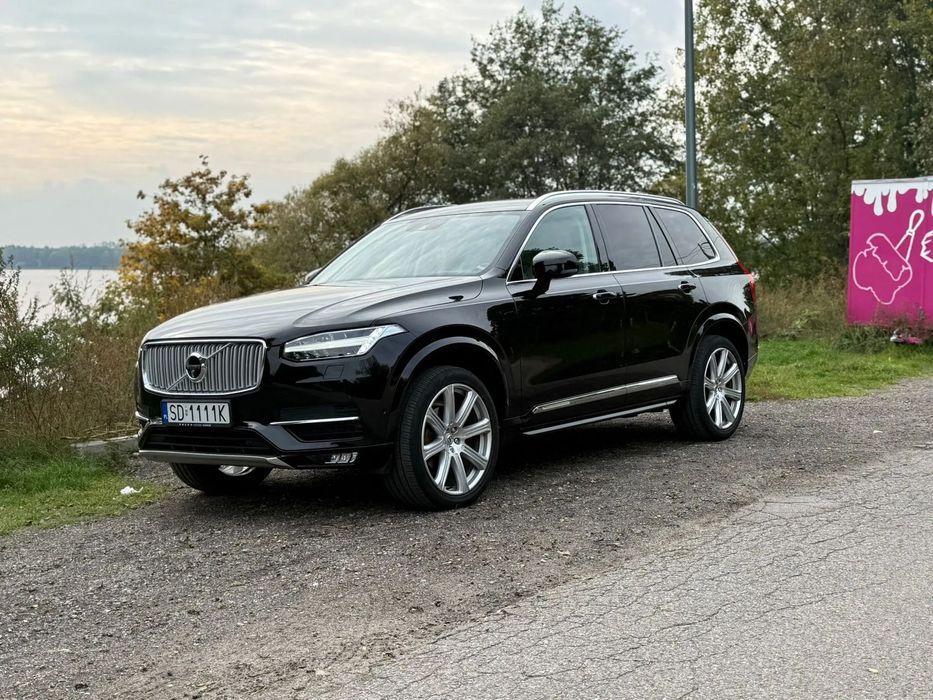 Volvo XC 90 INSCRIPTION, SALON PL, 1 właściciel, zadbany, 2gie koła 21"zima, belki