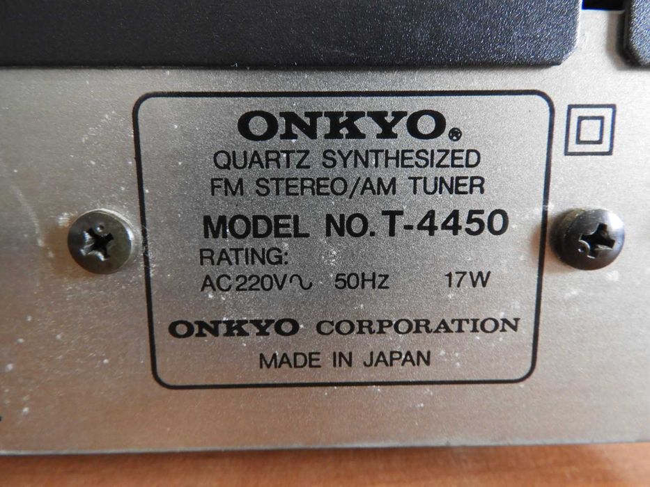 Tuner radiowy radio Onkyo T - 4450 Japan