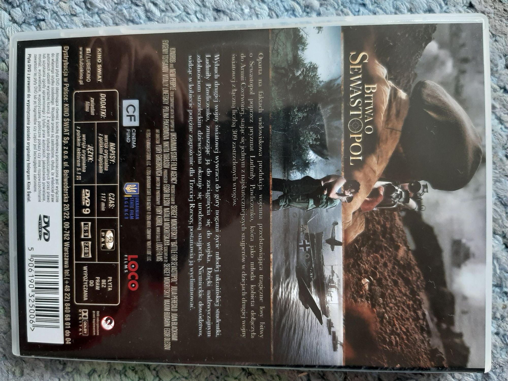 Film DVD "Bitwa o Sewastapol" megaprodukcja ukraińska