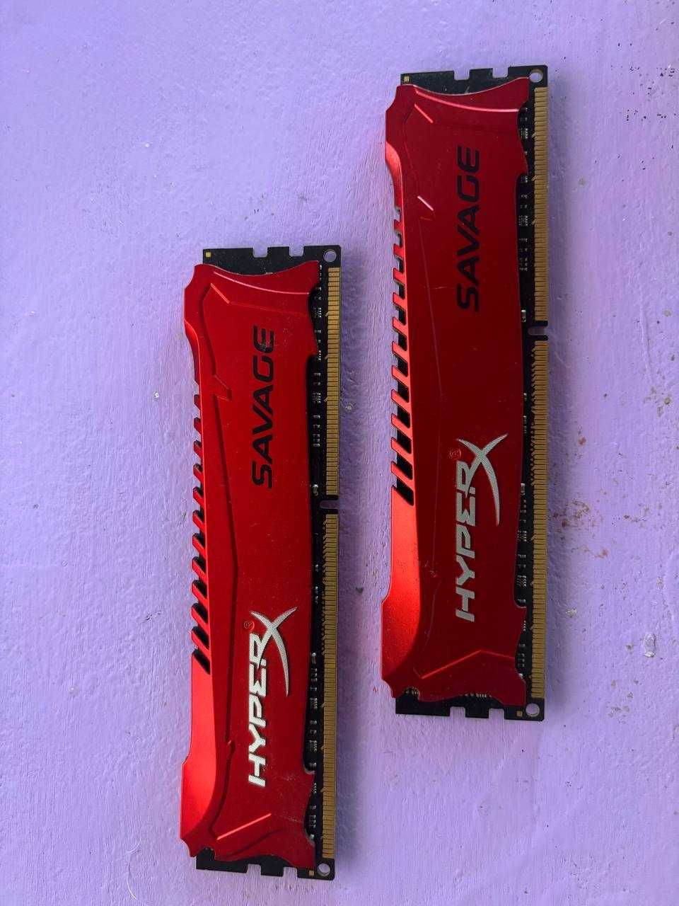 DDR3 Kingston HyperX Savage 2x4Gb 1866MHz оперативна пам'ять для ПК