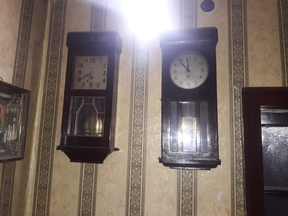 Старинные часы СССР 40- 50 годов, раритет. Рабочие.